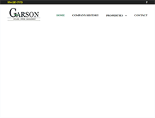 Tablet Screenshot of garsondevelopment.com